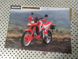 Folder / Flyer DR Big DR800S A4-formaat Suzuki