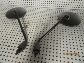 Set Spiegels Zwart M8 aansluiting Spiegel L & R z.g.a.n.