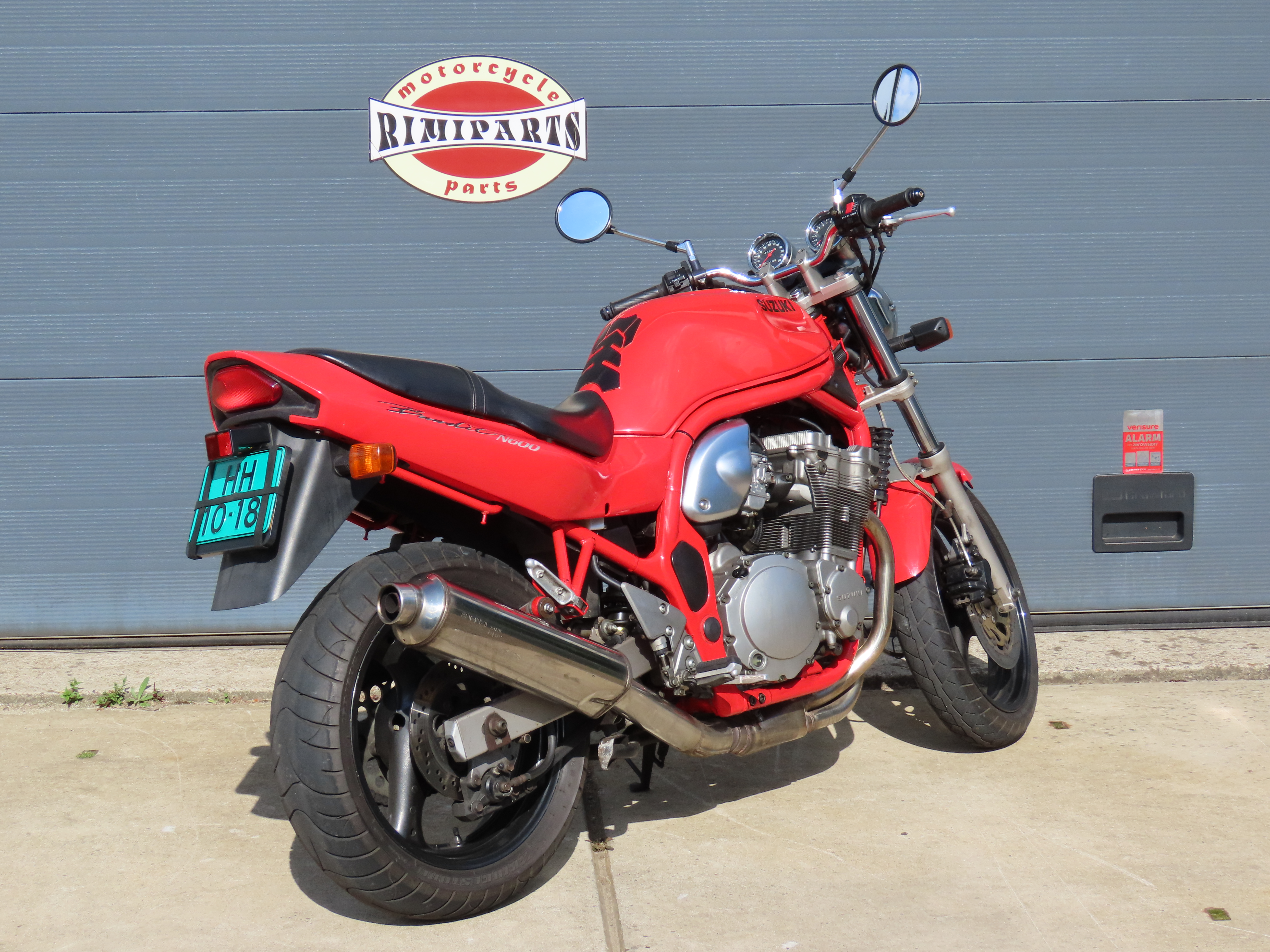 Nette GSF600N Bandit GSF 600 Naked b.j. 1995 Rood!