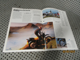 BMW R100GS Boxer kleurenfolder Reclame Advertentie R80GS GS