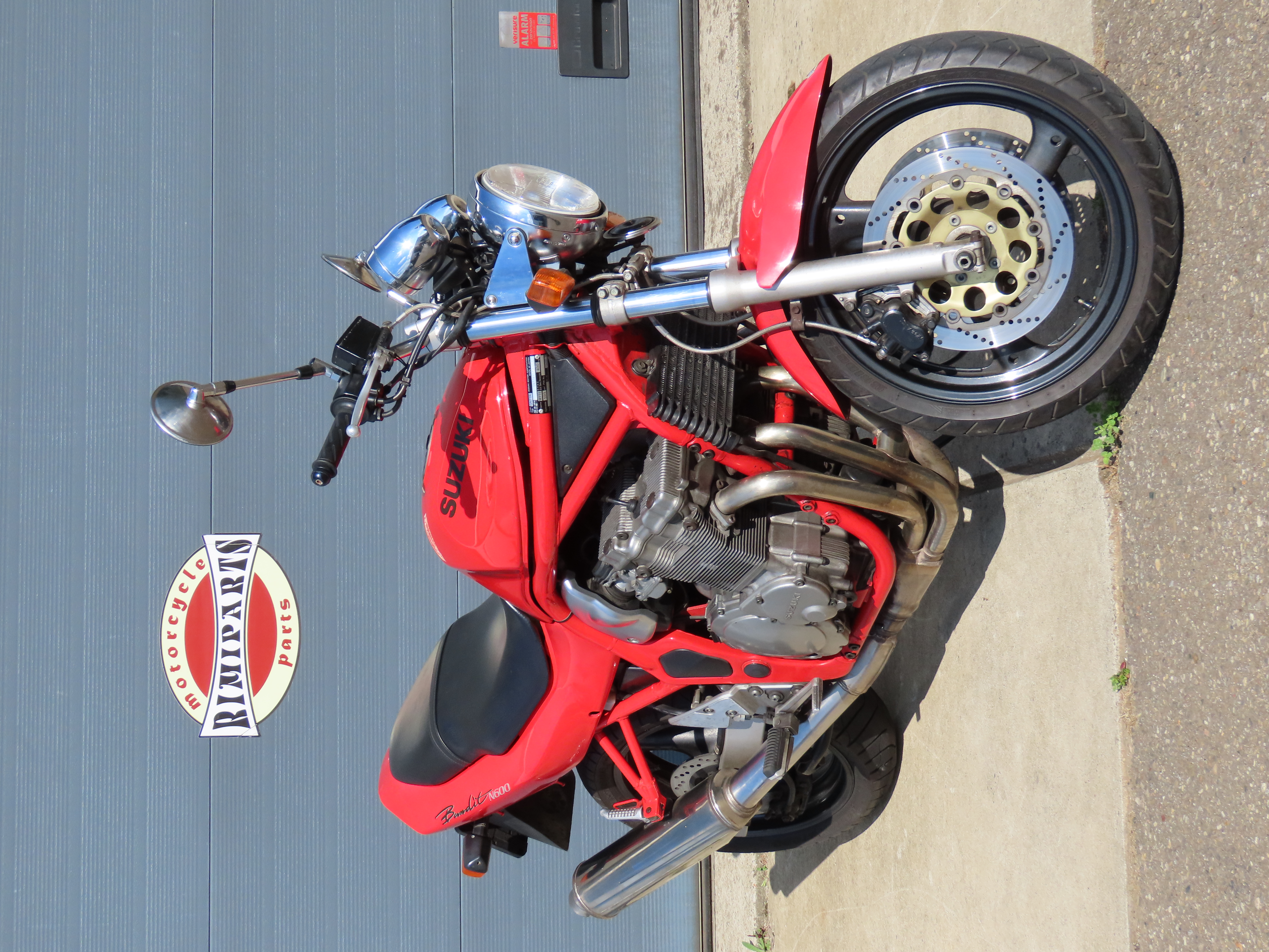 Nette GSF600N Bandit GSF 600 Naked b.j. 1995 Rood!