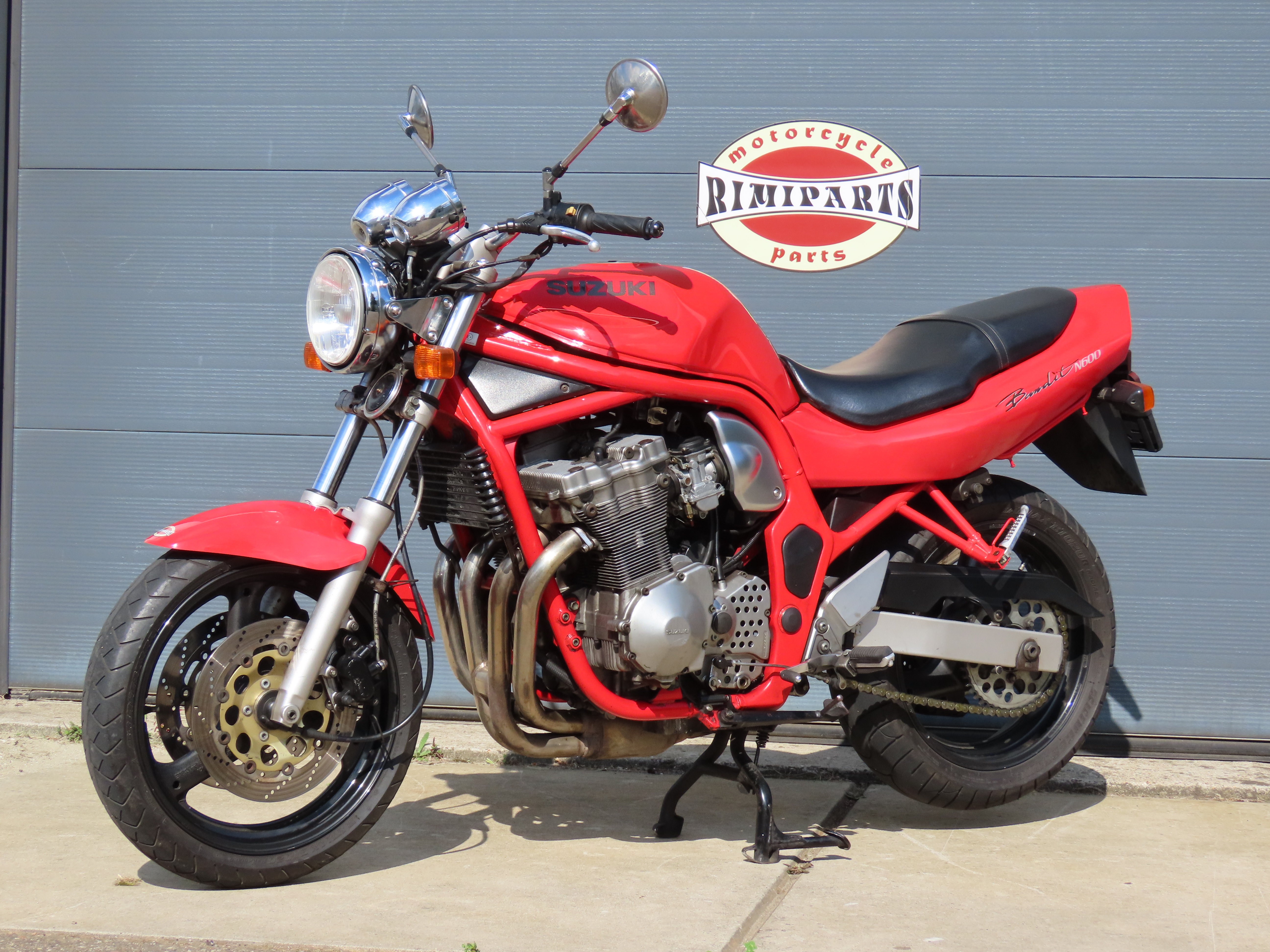 Nette GSF600N Bandit GSF 600 Naked b.j. 1995 Rood!