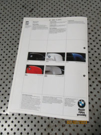 BMW R100RT Boxer kleurenfolder Reclame Advertentie R100 R80