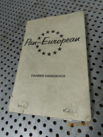 ST1100 Pan-European handboek Duitstalig fahrer-handbuch