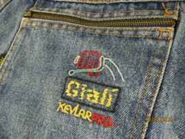 Motor-Jeans Motorbroek versterkt met Kevlar 50 / 34 Giali