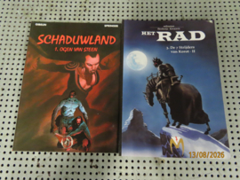 Verzameling van 10 Stripalbums S.F. & Fantasie Stripboeken