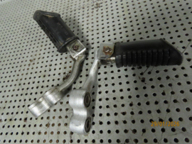 Set Voetsteunen L & R Voetsteun Bestuurder GN250 - GN 250