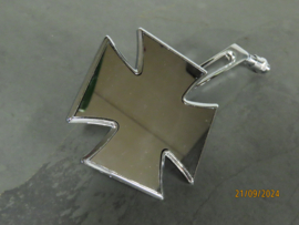 Iron Cross Spiegel links Gothic Spiegel Chopper Custom Old Skool