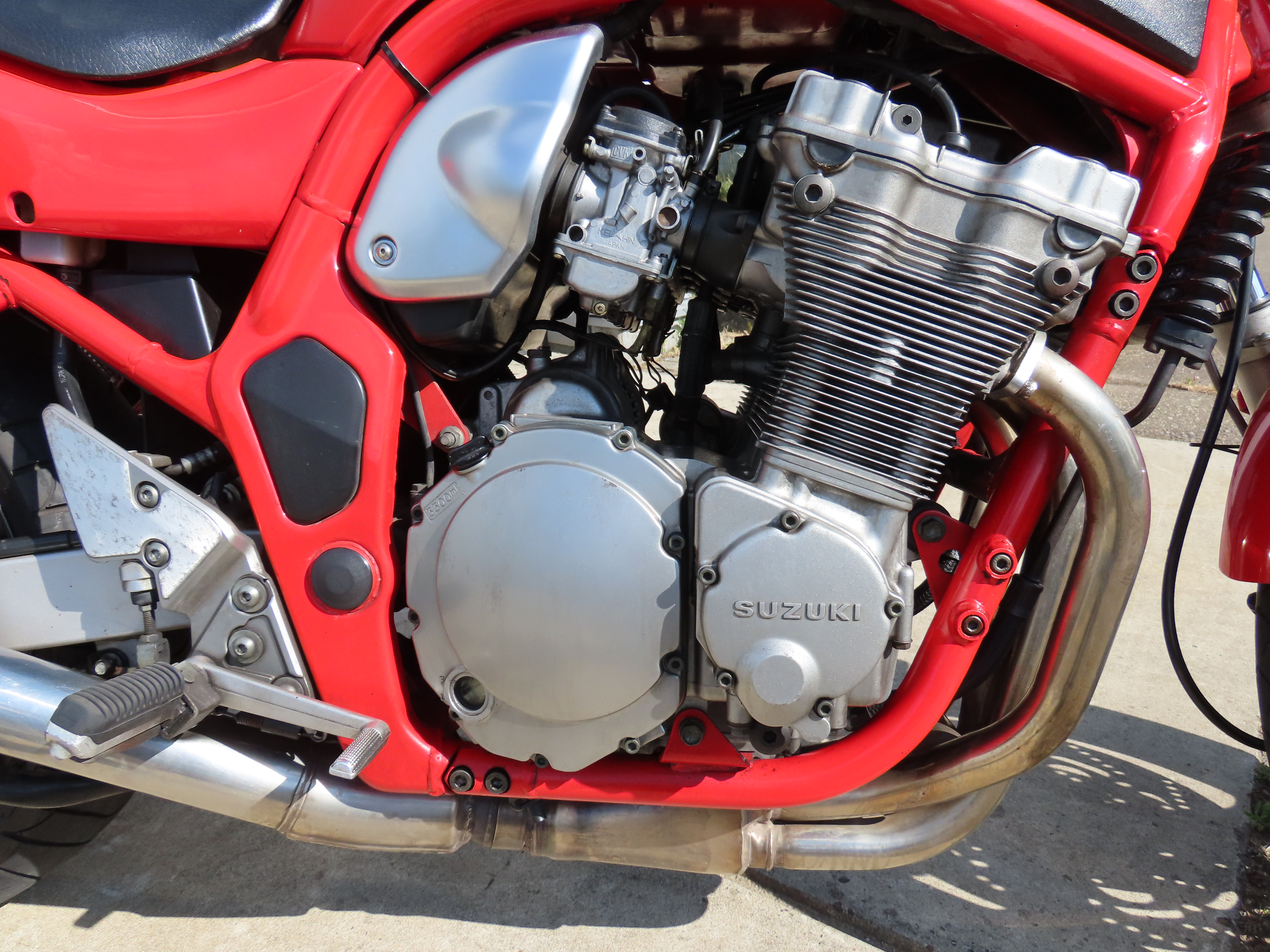 Nette GSF600N Bandit GSF 600 Naked b.j. 1995 Rood!