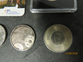 Kleine verzameling NL Munten € o.a. D-Day en Waterloo