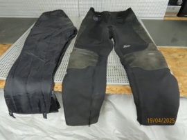 Difi Motorbroek Broek Aero-Tex versterkt met leder XL