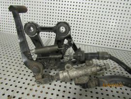 Achterrem Rempomp Schetsplaat A.rem compleet CBR1000F SC21 '87-'89