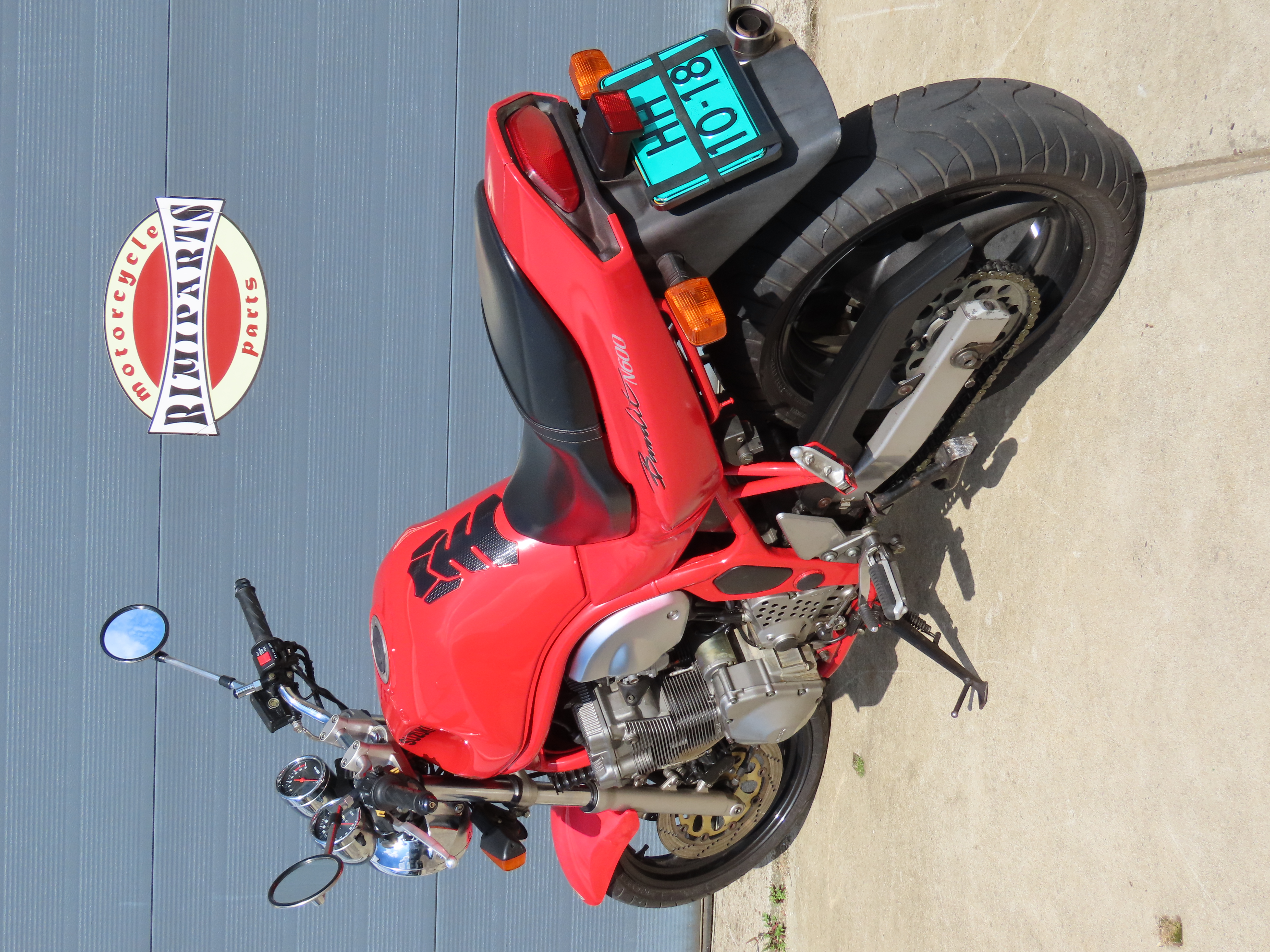Nette GSF600N Bandit GSF 600 Naked b.j. 1995 Rood!