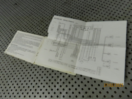 Motorcycle Owner's Manual Kawasaki 1000GTR - GTR1000 '87