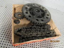 Ketting + tandwielset GPX 750R (GPX750R '87-'90)