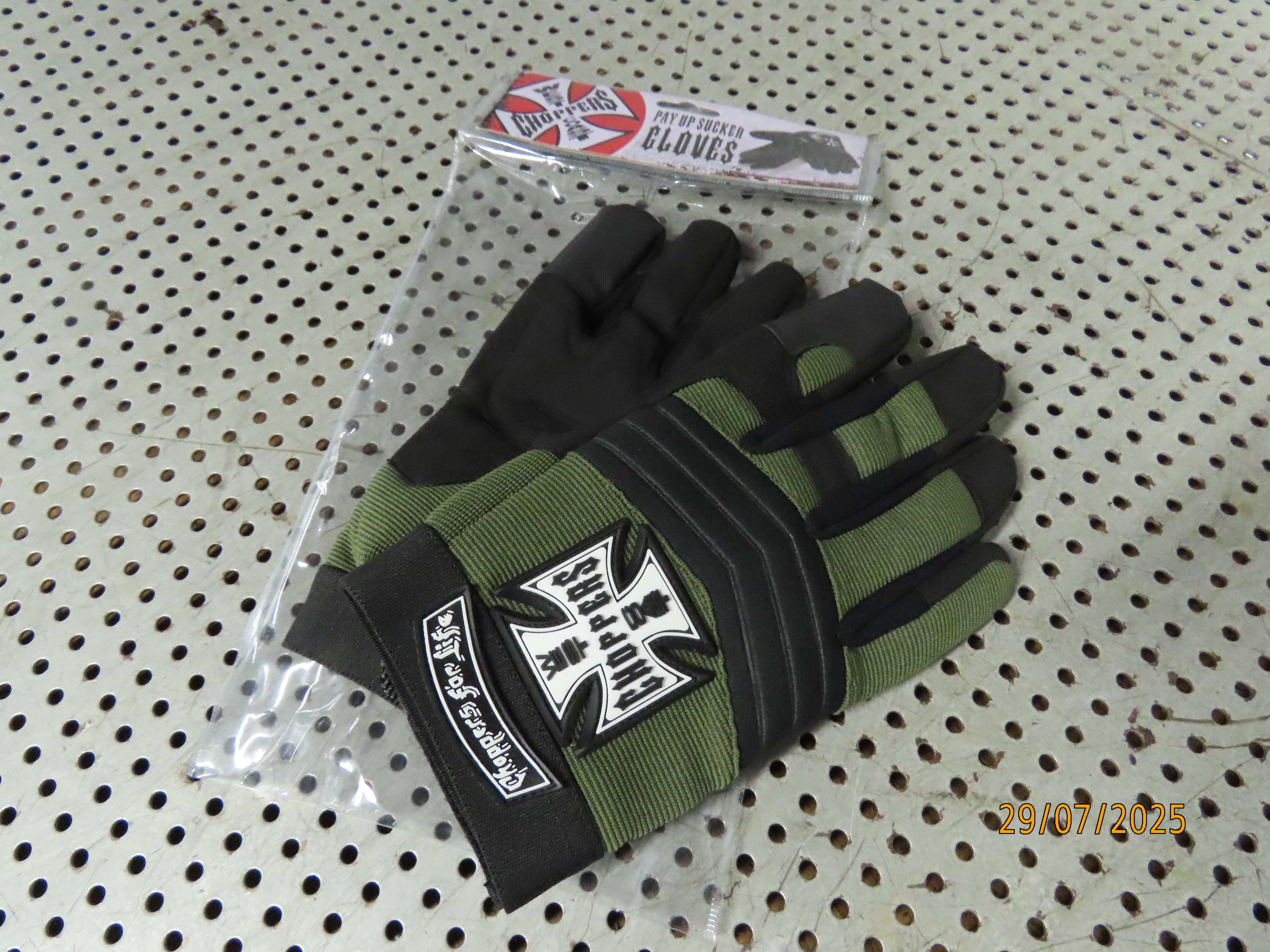 Motor handschoenen nieuw! West coast choppers maat Medium