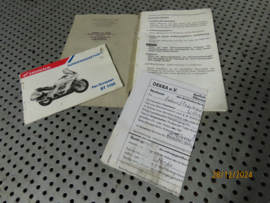 ST1100 Pan-European handboek Duitstalig fahrer-handbuch