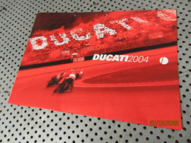 Poster Folder World Ducati Week 2004 Superbike 749 & 999 Monster 1000 & S4R e.a.