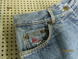 Motor-Jeans Motorbroek versterkt met Kevlar 50 / 34 Giali