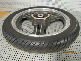 Voorwiel met Band Bridgestone BT45 F 18" GPZ400 - GPZ 400 '85 >