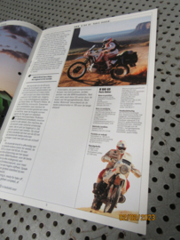 BMW R100GS Boxer kleurenfolder Reclame Advertentie R80GS GS