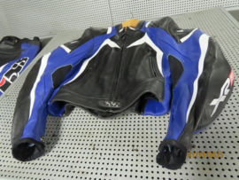 IXS motor race combi maat 54 echt leder CE protectie