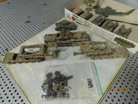 Kleine verzameling Militaire voertuigen 1/76 - 1/72 Tanks e.d.