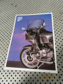 BMW R100RT Boxer kleurenfolder Reclame Advertentie R100 R80