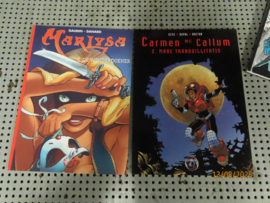 Verzameling van 10 Stripalbums S.F. & Fantasie Stripboeken