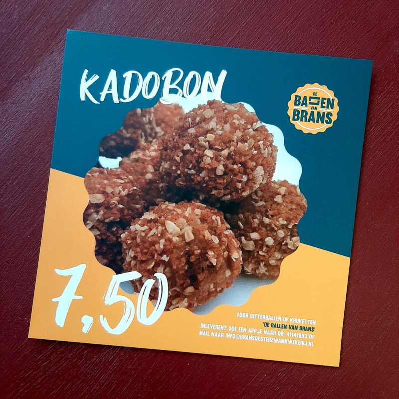 Kadobon 7,50 euro