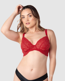 Hotmilk Lingerie - Plunge Voedingsbh Rood