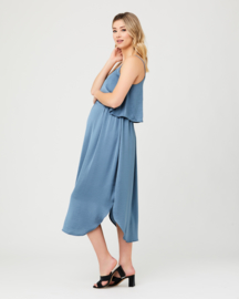 Ripe Maternity - Nursing Slip Dress Petrol