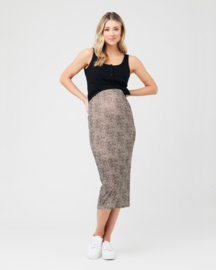 Ripe Maternity - Izzy Top + Leopard Rok