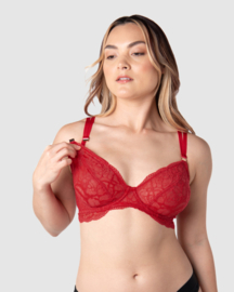 Hotmilk Lingerie - Plunge Voedingsbh Rood