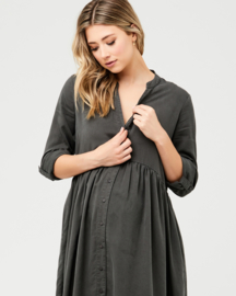 Ripe Maternity - Demi Tencel Jurk Olive