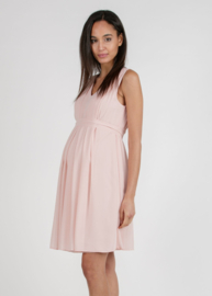 Attesa - Chiffon Jurk Zachtroze