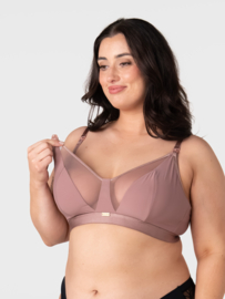 Hotmilk Lingerie - Flawless Plunge Voedingsbh Rosé