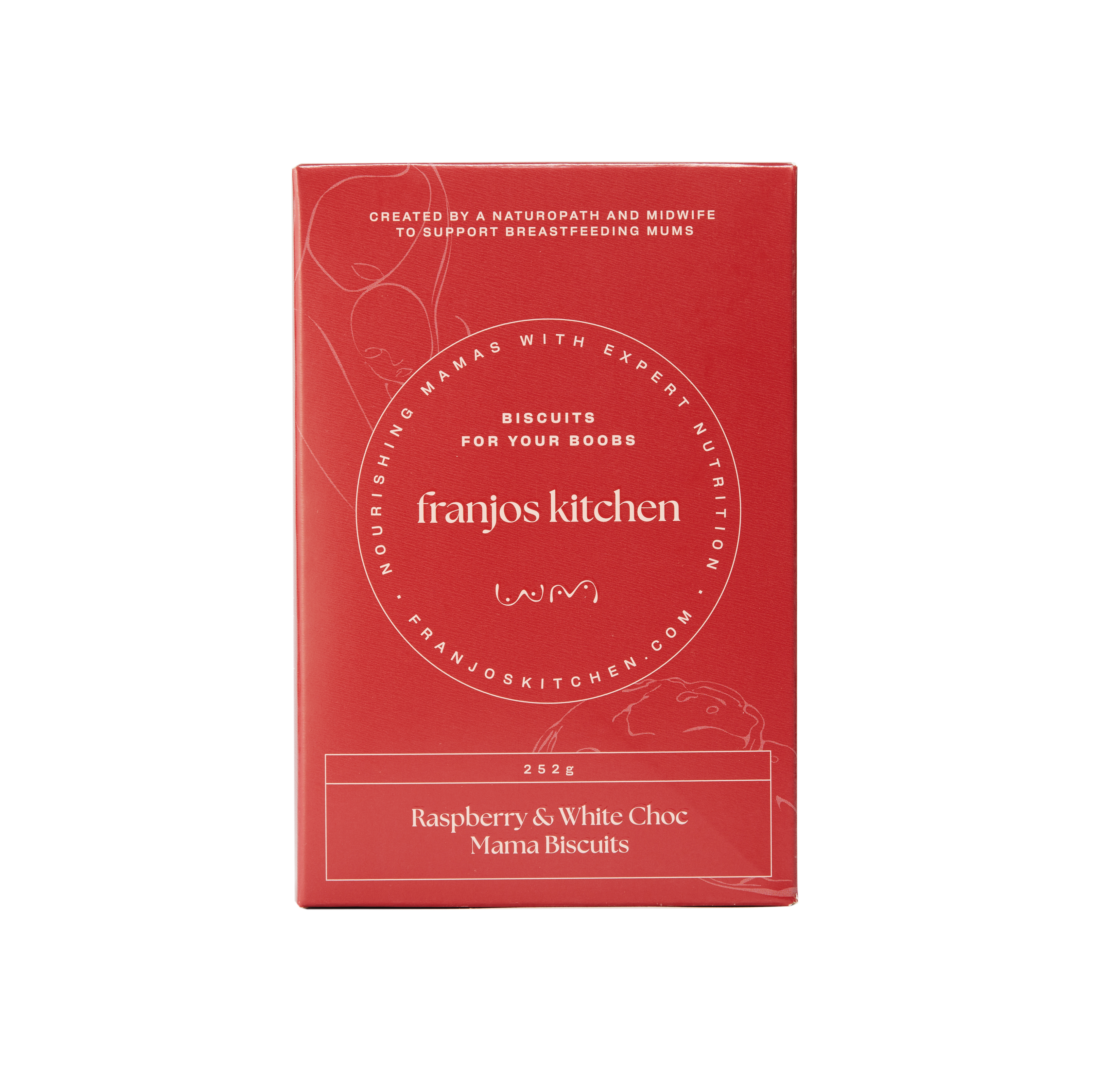 Franjos Kitchen - Raspberry & White Chocolate Lactatie Cookies