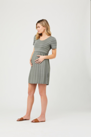 Ripe Maternity - Crop Top Jurk Olive