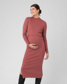 Ripe Maternity - Nella Jurk Rouge