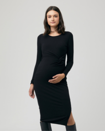 Ripe Maternity - Tilly Jurk Zwart