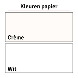 Houten gastenboek | Strakke lijn