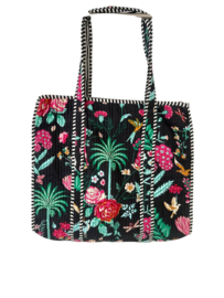 Shoppingbag / Strandtas Kantha Romantic Vibes 47x38 cm