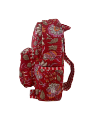 Rugtas / Backpack Kantha Orange Flowers 40x28 cm