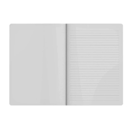 Quattro Colori Notebook A5 Soft Cover Fuchsia, gelinieerd