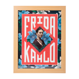 Frida Kahlo Art print 'Frida Kahlo' in lijst