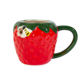 Me to You Mug & Plush Strawberry Flower M5 14 cm