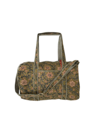 Weekendtas / Reistas Kantha Tiger Flower 49x33 cm