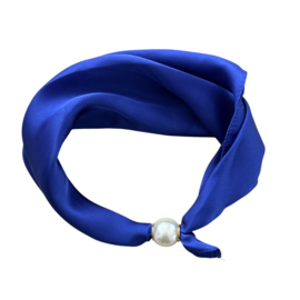 Parelsjaal Magnetische Parel Bleu Heaven