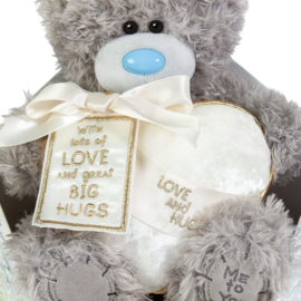 Me to You Knuffel Beer Signature M9 19 cm Love & Hugs Heart